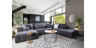 Seattle 4 Piece Modular Suite Charcoal