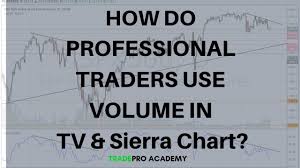 How To Professionally Trade With Volume On Trading View And Sierra Chart