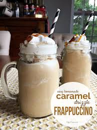 caramel drizzle frappuccino recipe