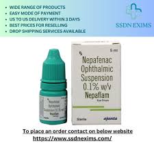 nepaflam eye drop packaging size 5 ml