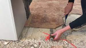 how to remove tile mortar and lathe