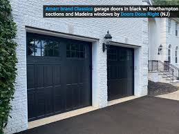 black clica garage doors monroe