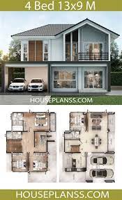 House Design Plan 10x7 5m With 4