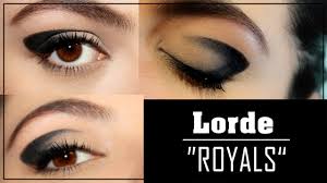 lorde royals maquillaje inspirado