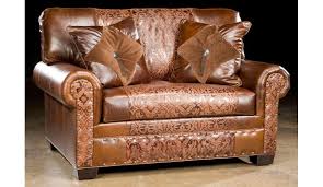 american made small leather sofa 40