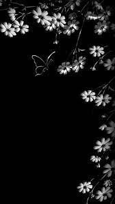 hd black white flower wallpapers peakpx