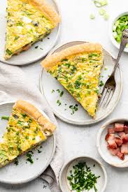 ham and spinach quiche all the