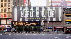 Beetlejuice (original, musical, broadway) opened in new york city apr 25, 2019 and played through mar 10, 2020. Beetlejuice Musical Wikipedia