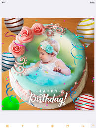 birthday photo frame editor app