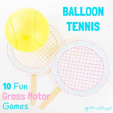 10 fun gross motor balloon tennis games