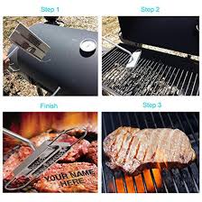 willway bbq meat branding iron