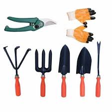 Garden Tool Kit With Gloves For