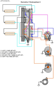 Fender stratocaster wiring diagram with middle & bridge tone. Fender Guitar Wiring Diagrams Guitar Gear Geek