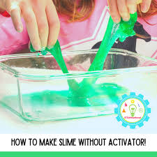 make slime without contact solution