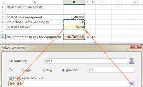 Excel Solver Tutorial With Step By Step