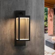 Integrated Led Outdoor Armed Sconce