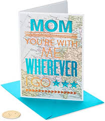 Show dads your admiration with cards that make an impression. Amazon Com Papyrus Mother S Day Card Map Office Products