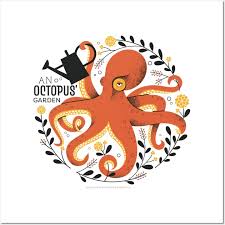 octopus garden beatles art posters