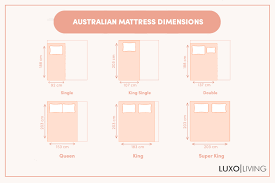 bed size guide australian standard