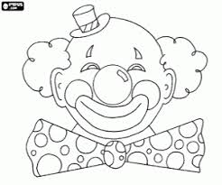 Das papier für kreative bastelideen nicht kaufen, sondern gleich selber ausdrucken. Malvorlage Clown Gesicht Coloring And Malvorlagan