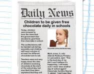 A newspaper report example is often used in schools to show how a normal newspaper report would be set out. Talking To Your Child About Politics Theschoolrun