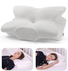 Slowly submerge your pillow under the soapy water. Amazon Com Coisum Back Sleeper Cervical Pillow Memory Foam Pillow For Neck And Shoulder Pain Relief Orthopedic Contour Ergonomic Pillow For Neck Support With Breathable Cover Home Kitchen