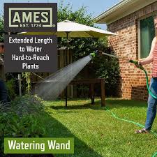 ames rotating watering wand garden hose