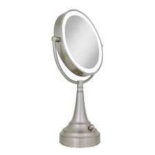 zadro led lighted makeup mirrors w 10x
