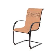 spring chair sling brown jordan