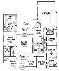 House plans are presented with options for the design of rooms and with one of the foundations. 3000 Sq Ft 1 Story Ranch Style Floor Plans Google Search House Plans With Pictures House Plans One Story Ranch House Plans