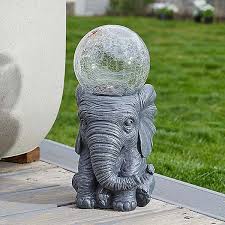 Elephant Orb Garden Ornament By Smart