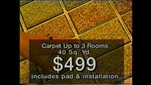 rock bottom carpet television