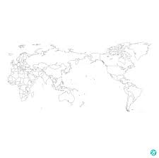 세계지도 백지도 일러스트 ai 다운로드 download World map blank map vector - Urbanbrush