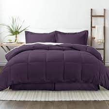 Purple California King Comforter Set