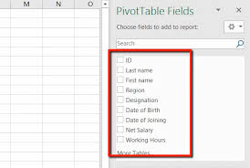 data ytics with excel pivot tables