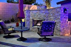 Green O Aces Outdoor Fireplace Las