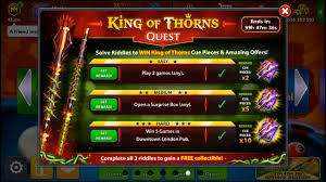 Additionally, if a player pots their ball and an opponent's ball on their turn, play passes to their opponent. King Of Thorns Quest Free Cue Avatar Hidden Riddle