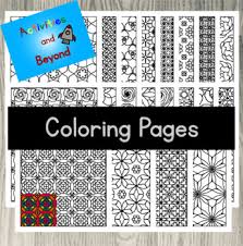 We have organized geometric coloring books and pages which are suited to both adults and kids alike. Tessellations Coloring Worksheets Teaching Resources Tpt
