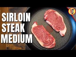 how to cook sirloin steak in a pan