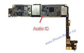 When learning how to read all mobile pcb diagrams, step one is to identification of external parts on the mobile phone. Iphone 7 7 Plus Audio Ic Repair Iphone Motherboard Repair Center