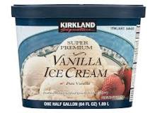 What brand of ice cream does Costco use?