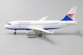 The croatian national soccer team is playing the fifa world cup finals for the first time in its history, and to support the team croatia airlines equipped this a319 with bravo vatreni stickers. Scalemodelstore Com Jc Wings 1 200 Xx2145 Croatia Airlines Airbus A319