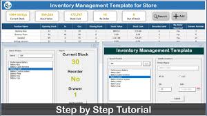 inventory management template for