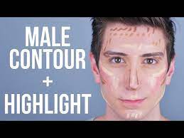 contour highlight tutorial for men