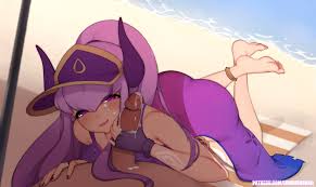 Just a Quickie with Pool Party Syndra (LewdishSnail) : rRule34LoL