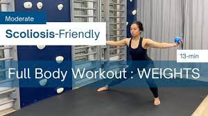 13 min scoliosis friendly weights