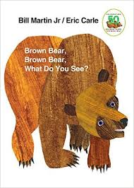 Resultado de imagen de Brown Bear, Brown Bear (text to music with book art)