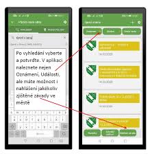 Aplikace ČESKÁ OBEC pro chytré telefony – Město Újezd u Brna