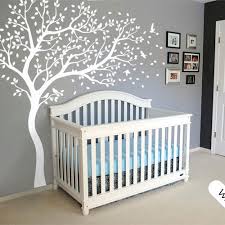 White Tree Wall Decal Large Tree Wall