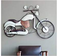 Brown Bike Wall Art